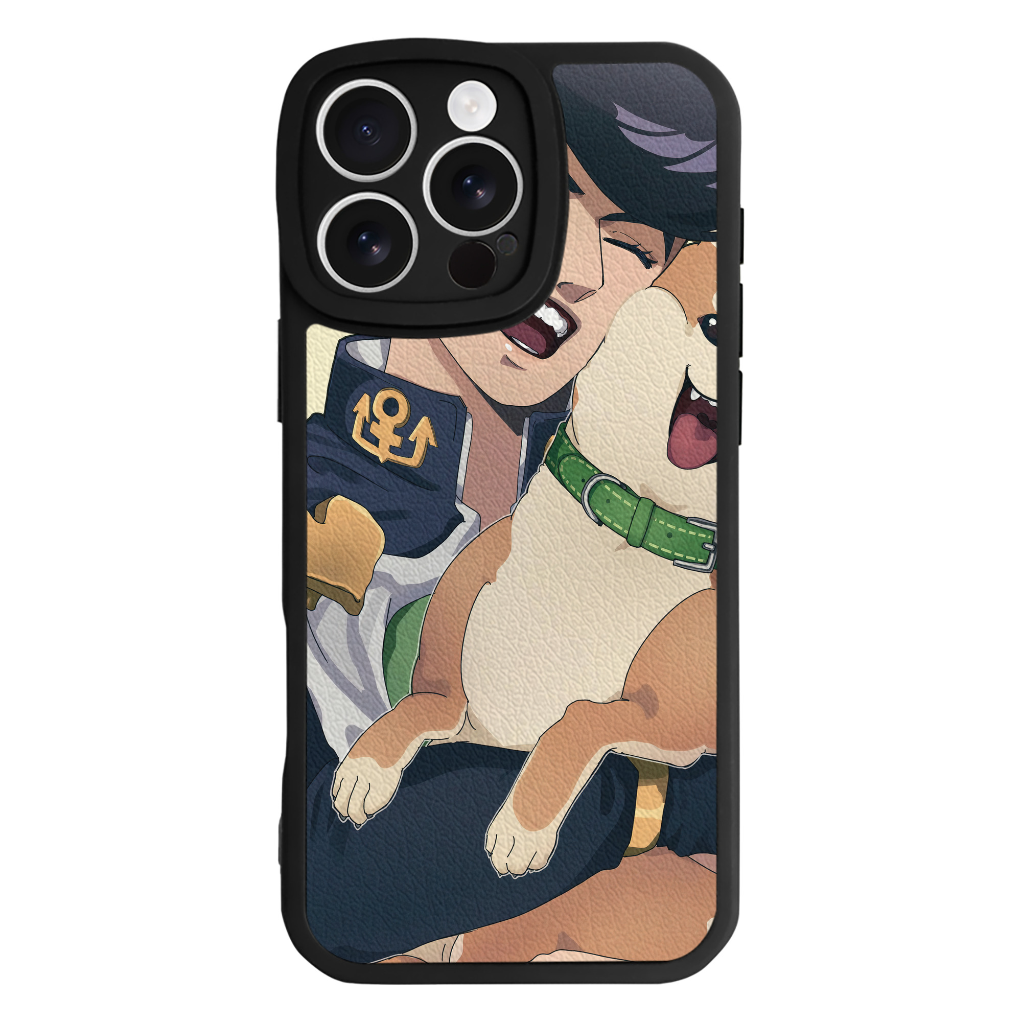 （画像用） ジョジョの奇妙な冒険 JoJo's Bizarre Adventure 【iPhone 16シリーズ対応】シリコンスマホケース（レザー調） 材質：シリコン